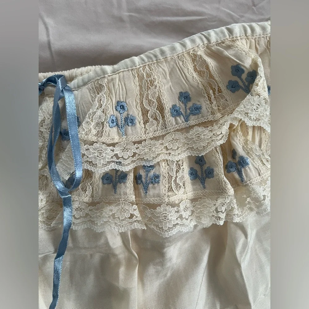 Free People Thalia Embroidered Tube Top (size L and XL) - Picture 5 of 14